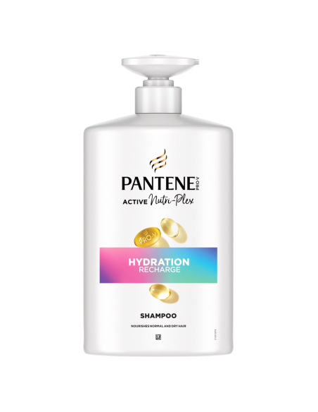 KAST 4 tk! Pantene Pro-V Hydration Recharge Šampoon, 1000 ml