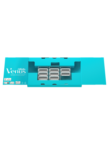 KAST 13 tk! Gillette Venus Satin Care Aloe Naiste Raseerimisterad, 10 Tera