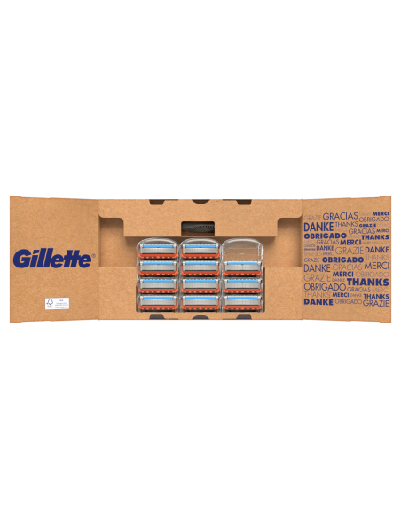 Gillette Fusion5 Raseerija Meestele + 11 Tera