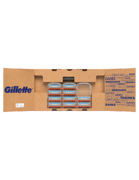 KAST 13 tk! Gillette Fusion5 Power Raseerija Meestele + 10 Tera
