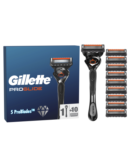 KAST 13 tk! Gillette Proglide Raseerija Meestele + 10 Tera