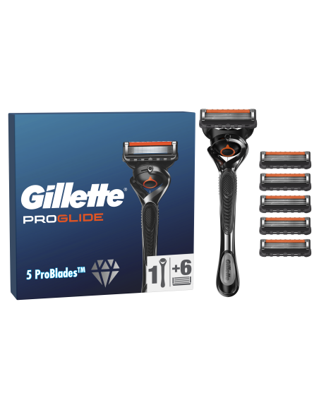 Gillette Proglide Raseerija Meestele + 6 Tera