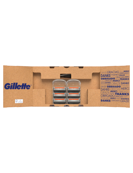 Gillette Proglide Raseerija Meestele + 6 Tera