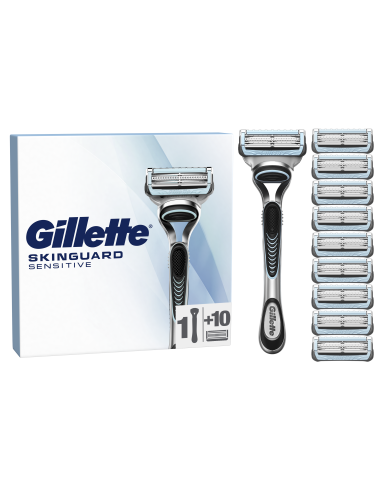 KAST 13 tk! Gillette SkinGuard Raseerija...