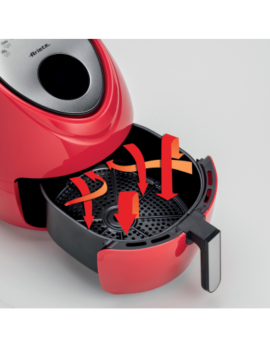 4618 Ariete kuumaõhufritüür Airy Fryer XXL punane
