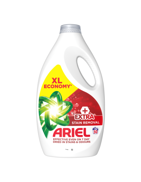 KAST 4 tk! Ariel Extra Stain Removal pesugeel (50 pesukorda) 2 l