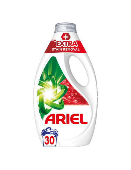 KAST 4 tk! Ariel Extra Stain Removal Pesugeel, 30 Pesukorda, 1.35 L