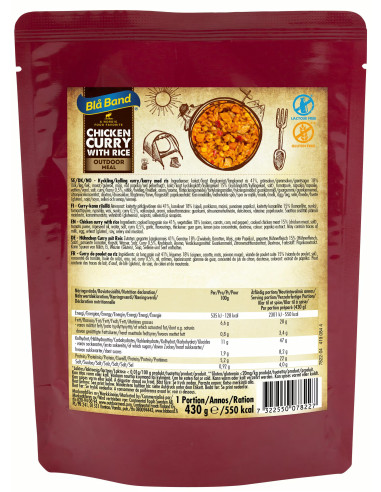 Blå Band kana karri riisiga 430 g