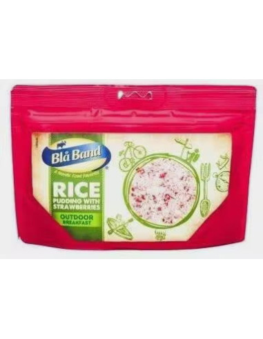 Blå Band riisipuder maasikatega 140 g