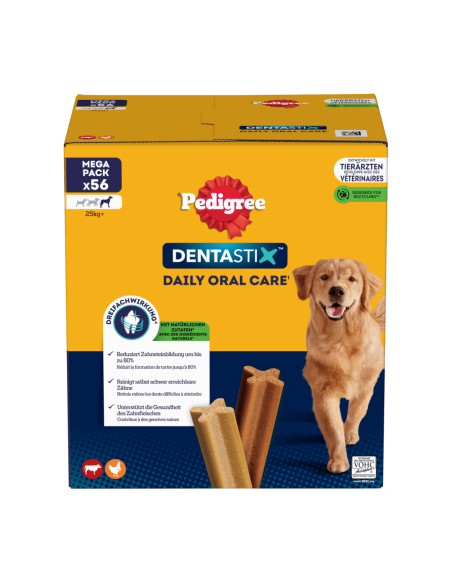 Pedigree Dentastix Large koerte maiused suurtele tõugudele 56 tk