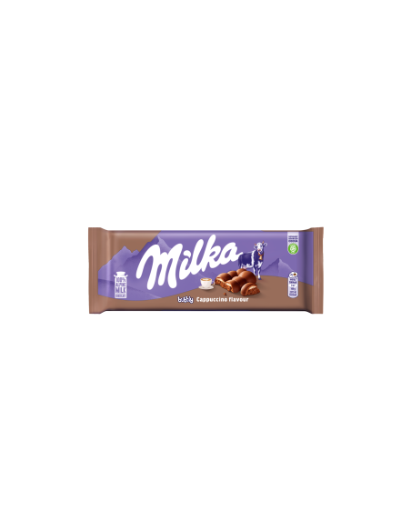 KAST 12 tk! Milka piimašokolaad Bubbly cappuccino 97g