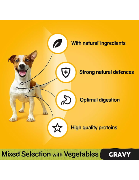 PEDIGREE koerte konserv kastmes erinevad maitsed (40x100g)