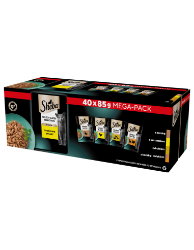 SHEBA Selection kassikonserv kastmes...