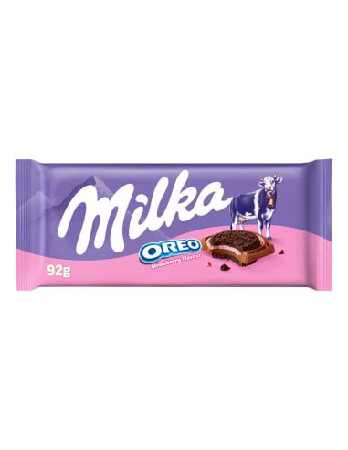 KAST 16 tk! Milka piimašokolaad Oreo maasika 92g