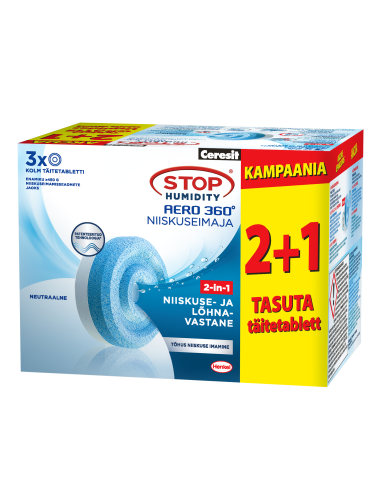 Täitetabletid Aero 360 3*450g