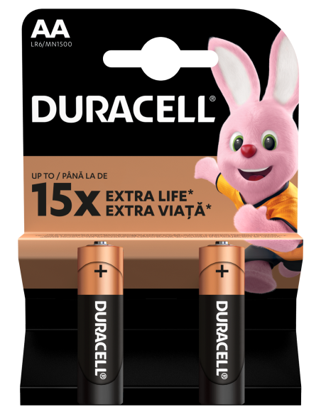 Duracell patarei AA/MN1500 2 tk
