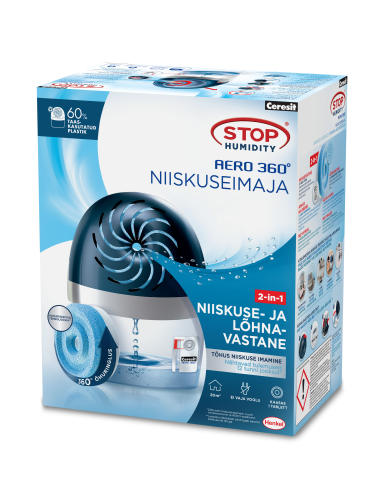 Niiskuseimaja Aero 360° 450g hall