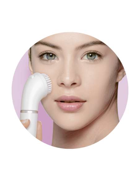 912 FaceSpa Pro Sensitive näohoolduse komplekt / näoepilaator-puhastushari-toniseerija