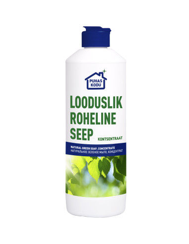PUHAS KODU Vedel roheline seep 500 ml