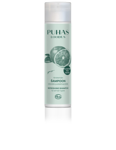 Puhas Loodus värskendav šampoon greip 250 ml