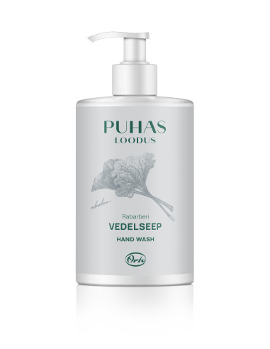 Puhas Loodus vedelseep rabarber 500 ml