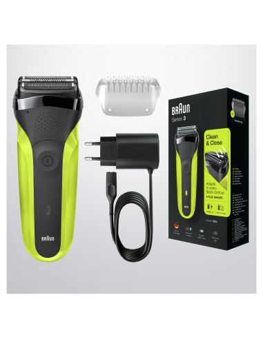 300s Braun Series 3 laetav pardel, roheline