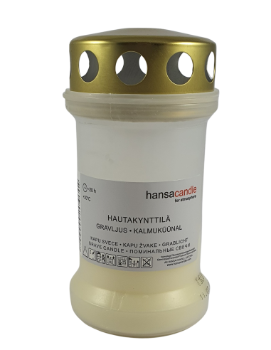 Hansa Candle hauaküünal 20h valge
