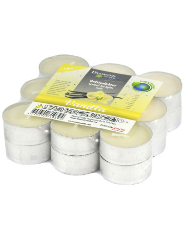 Hansa Candle lõhnateeküünal 4h vanilje 18 tk