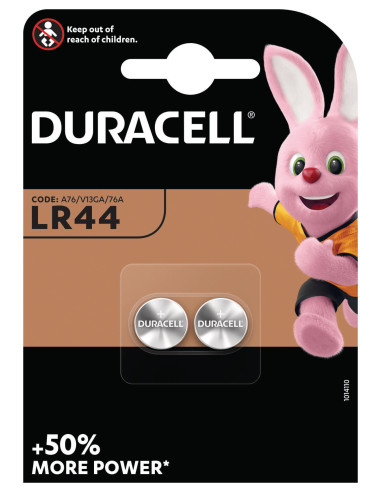 KAST 10tk! Duracell patarei LR 44 1.5V 2 tk
