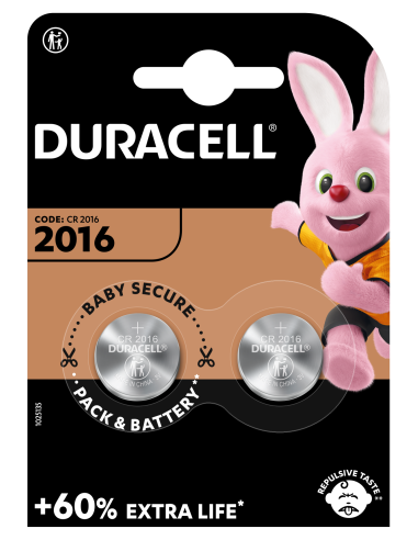 KAST 10 tk! Duracell patarei DL 2016 3V liitium...