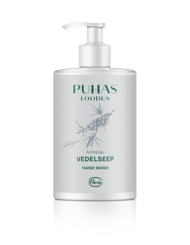 KAST 8 tk! Puhas Loodus vedelseep astelpaju 500 ml