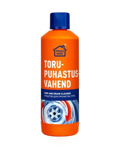 KAST 15tk! PUHAS KODU torupuhastusvahend 500 ml