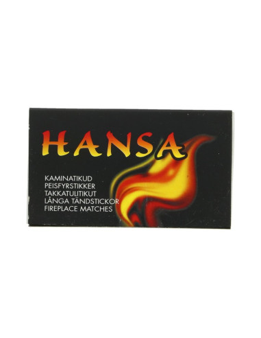 KAST 22tk! Hansa kaminatikud 17 cm ca 40 tk