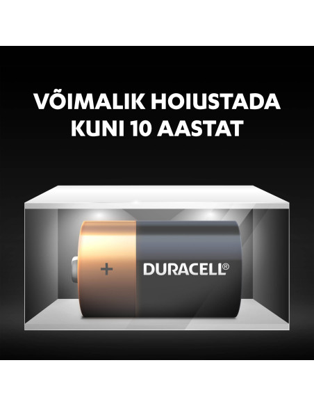 KAST 10 tk! Duracell patarei D/MN1300 2 tk
