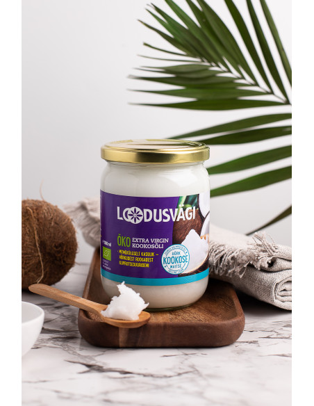 KAST 6tk! Loodusvägi ÖKO kookosõli esimese külmpressi 500ml NL-BIO-01