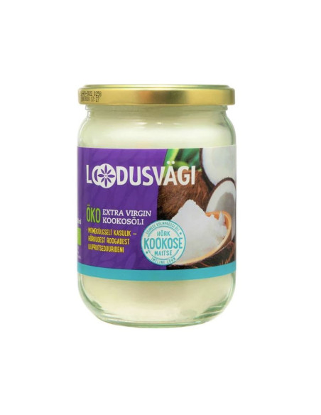 KAST 6tk! Loodusvägi ÖKO kookosõli esimese külmpressi 500ml NL-BIO-01