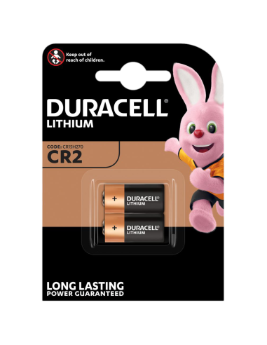 Duracell patarei DL CR2/3V 2 tk