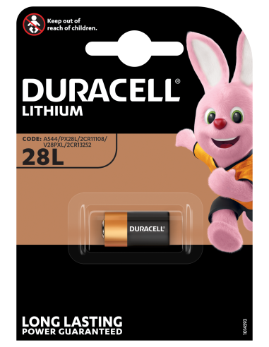 KAST 6 tk! Duracell patarei PX 28L (L544,...