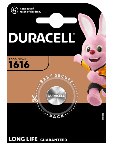 Duracell patarei DL 1616 3V liitium 1 tk