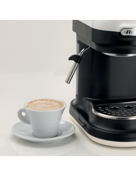 1318 Ariete Moderna Espresso White integreeritud kohviveskiga