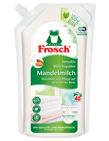 KAST 8 tk! Frosch pesuloputusvahend mandel 1 l