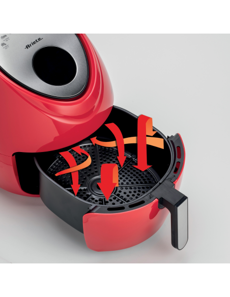 4618 Ariete kuumaõhufritüür Airy Fryer XXL punane