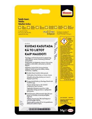 KAST 12 tk! Moment 100% universaalliim 50g