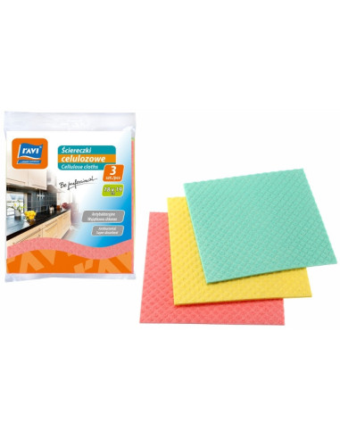 Ravi švammlapp antibakteriaalne 3 tk