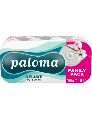 KAST 3 tk! Paloma tualettpaber Deluxe...
