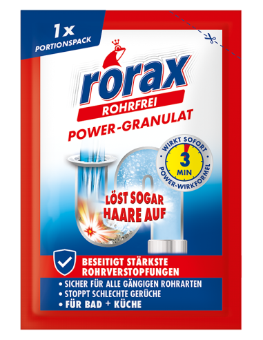 KAST 12 tk! Rorax torupuhastuspulber 60 g