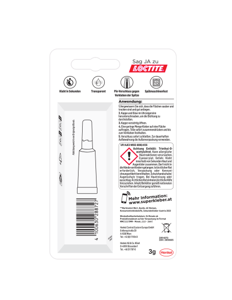 Super Kleber glass 3g