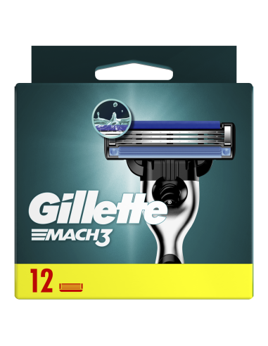 Gillette Mach3 raseerija terad meestele 12...