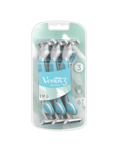 Gillette Venus 3 Sensitive naiste ühekordsed...