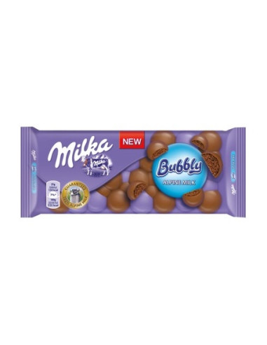 Milka piimašokolaad Bubbly 90g